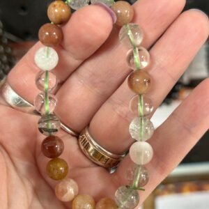 Garden Quartz Bead Bracelet
