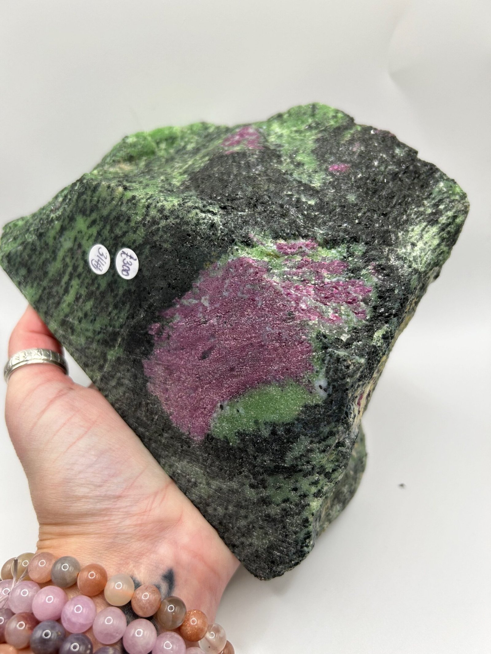 Huge Ruby Zoisite Specimen - Image 3