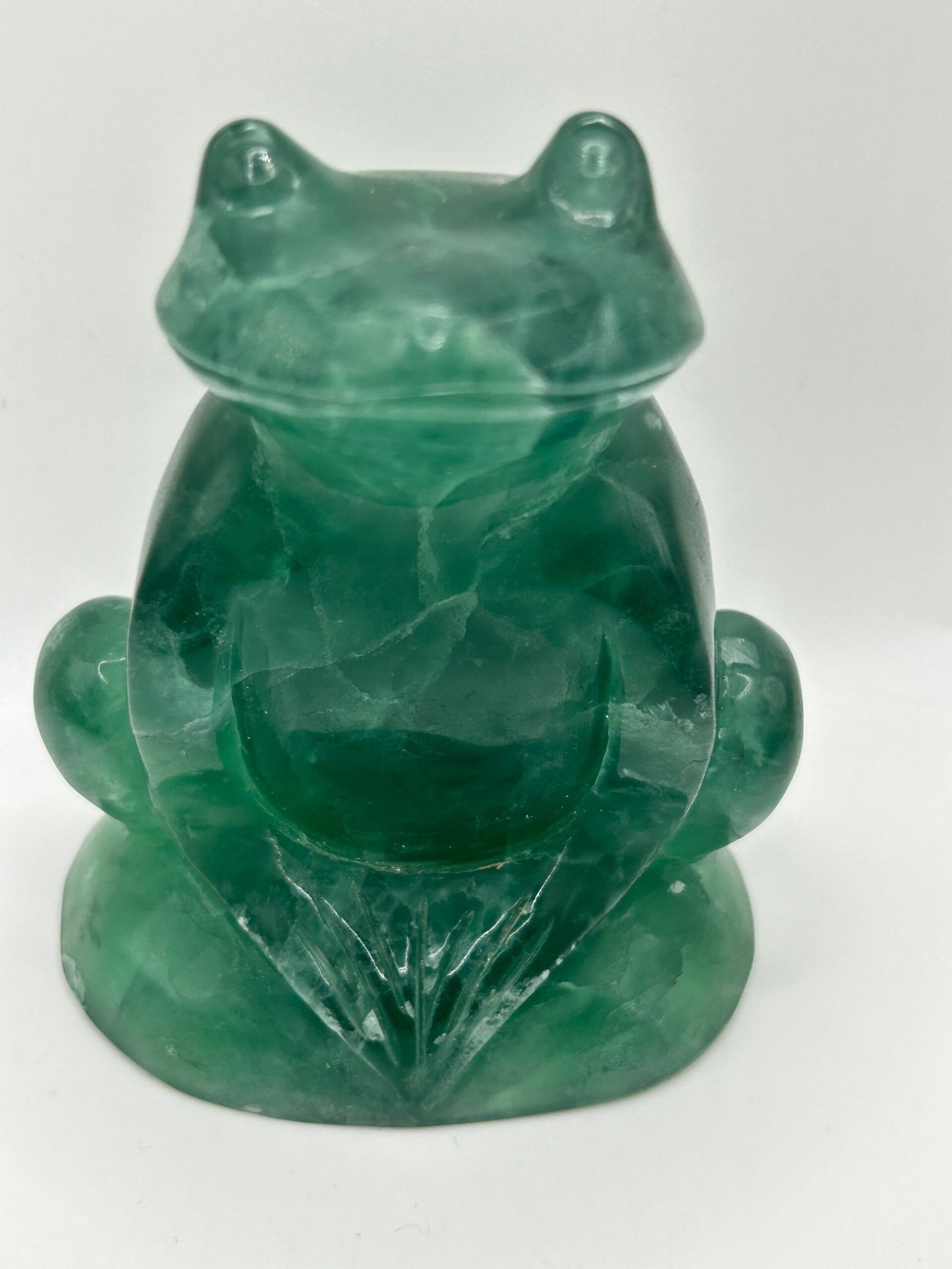 Green Fluorite Frog - Image 3