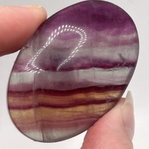 Rainbow Fluorite Palm Stone