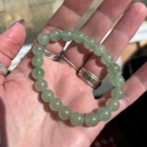 Green Aventurine Bead Bracelet