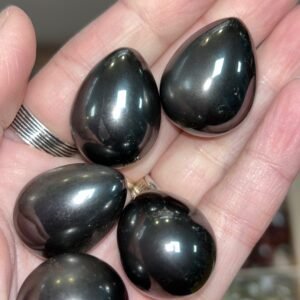 Hematite Egg Tumble Stone