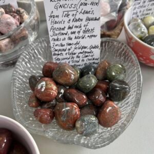 Scottish Lewisian Gnesiss tumble stone