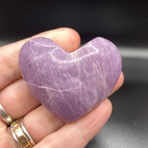 Lepidolite Heart