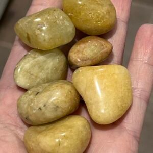 Heliodor (Golden Beryl) Tumble Stone