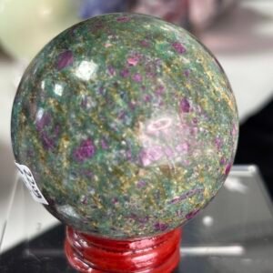 Ruby Fuchsite Sphere