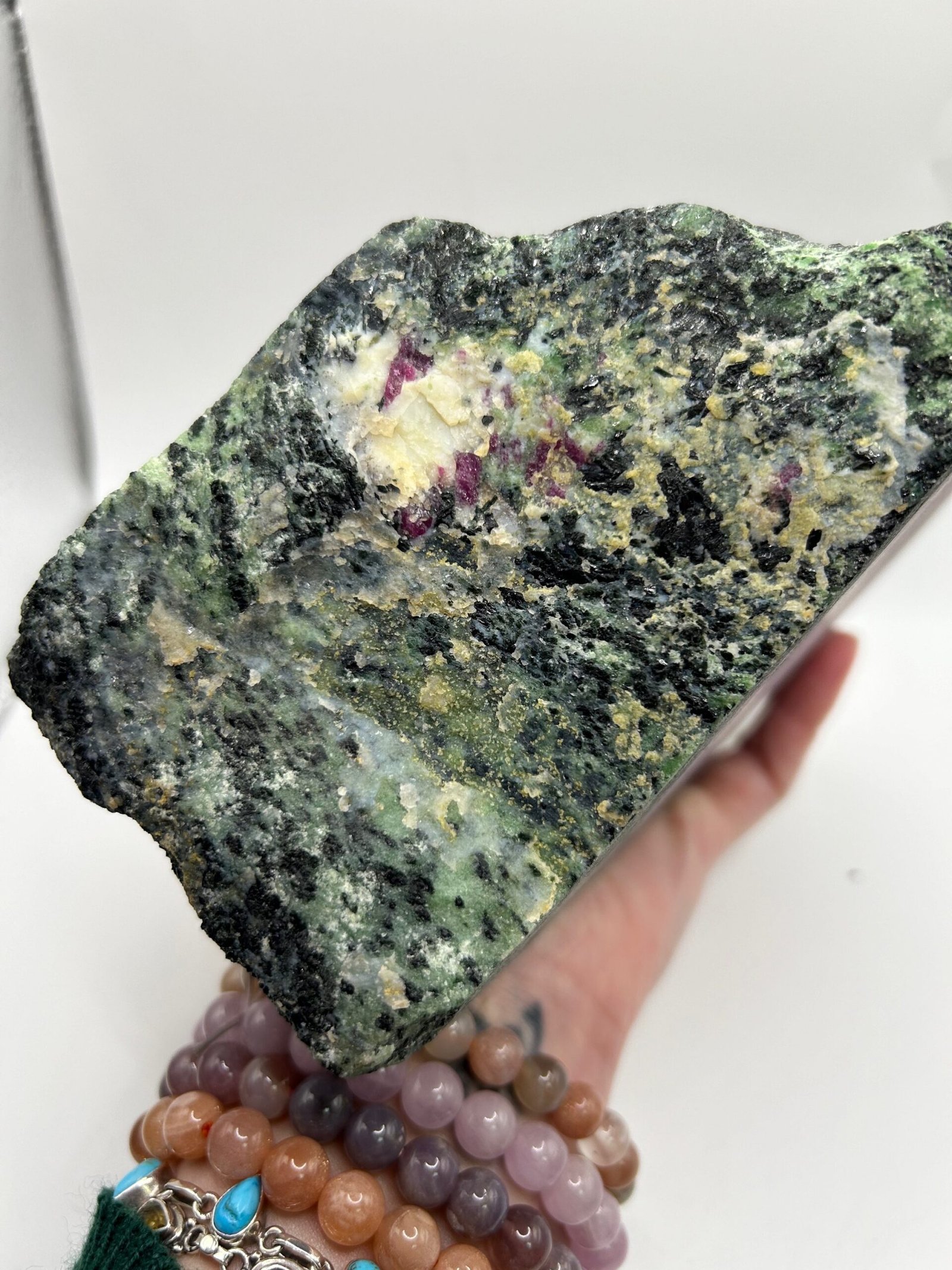Huge Ruby Zoisite Specimen - Image 6