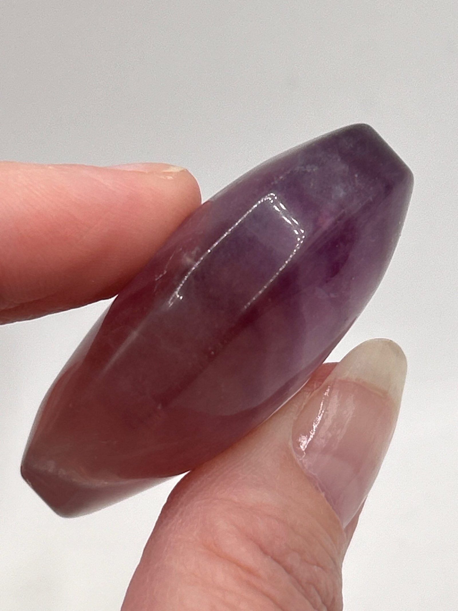 Rainbow Fluorite Palm Stone - Image 3