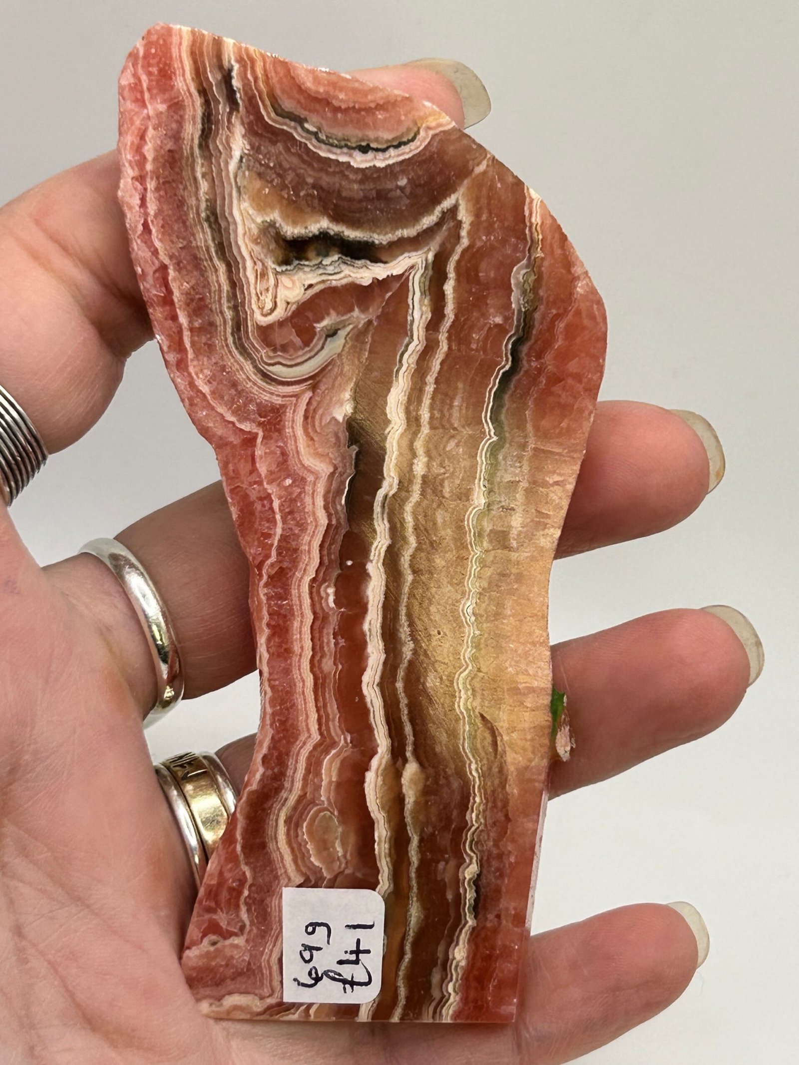 Rhodochrosite Slice - Image 2
