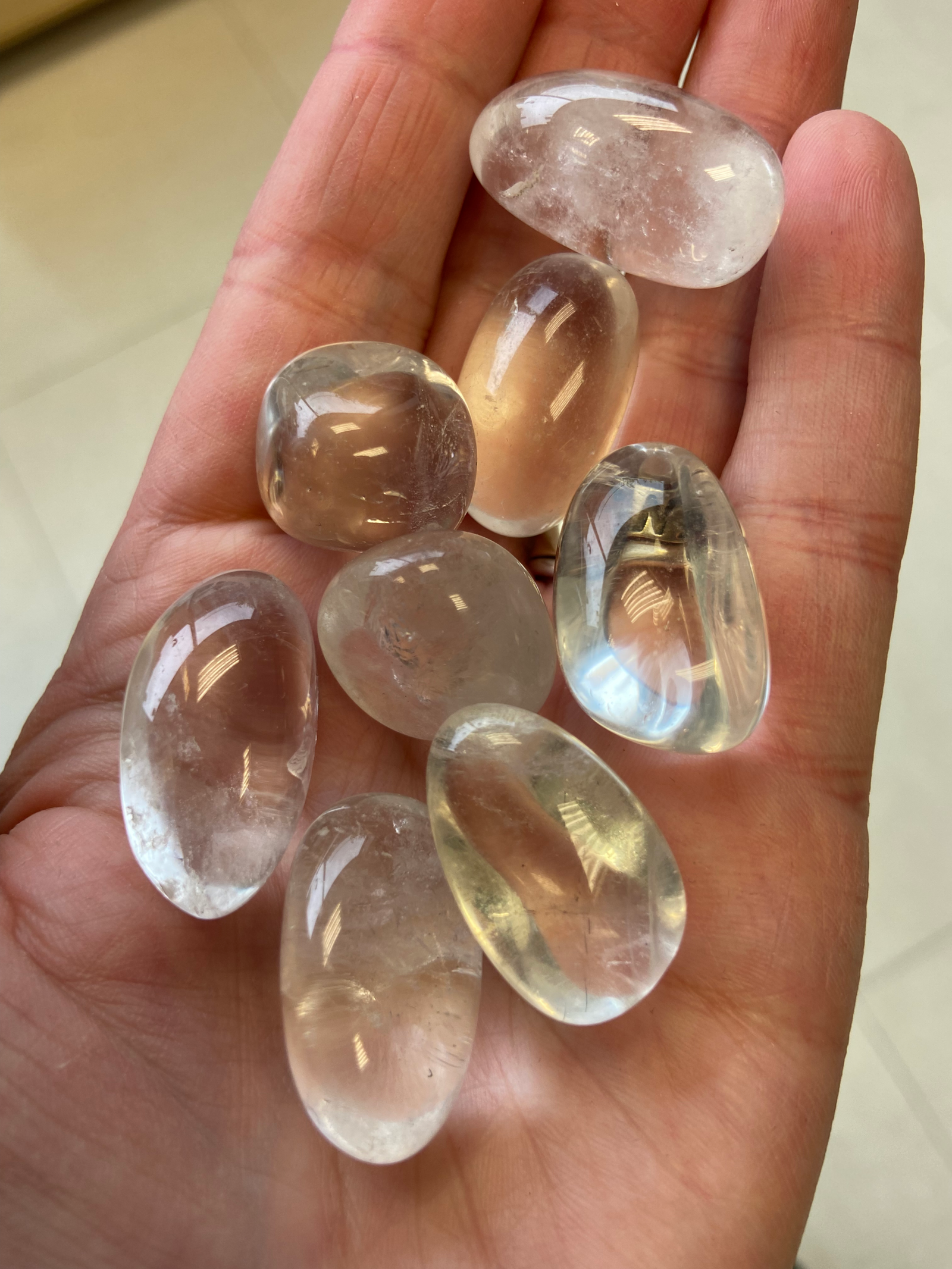 Clear Quartz tumble