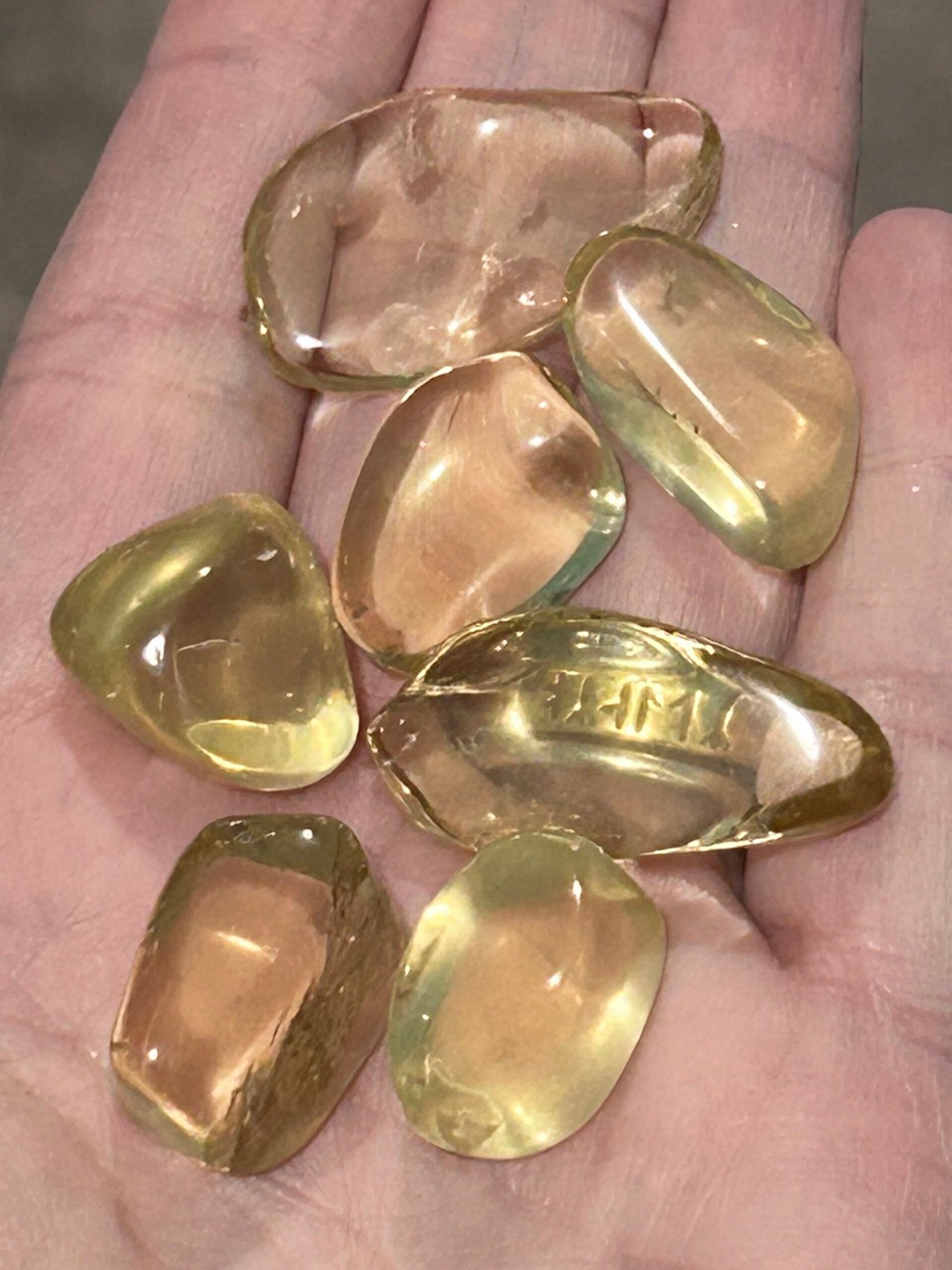 Golden Labradorite (Bytownite) Tumble Stone