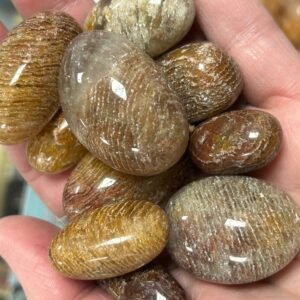 Thousand Layer Garden Quartz Tumble Stone