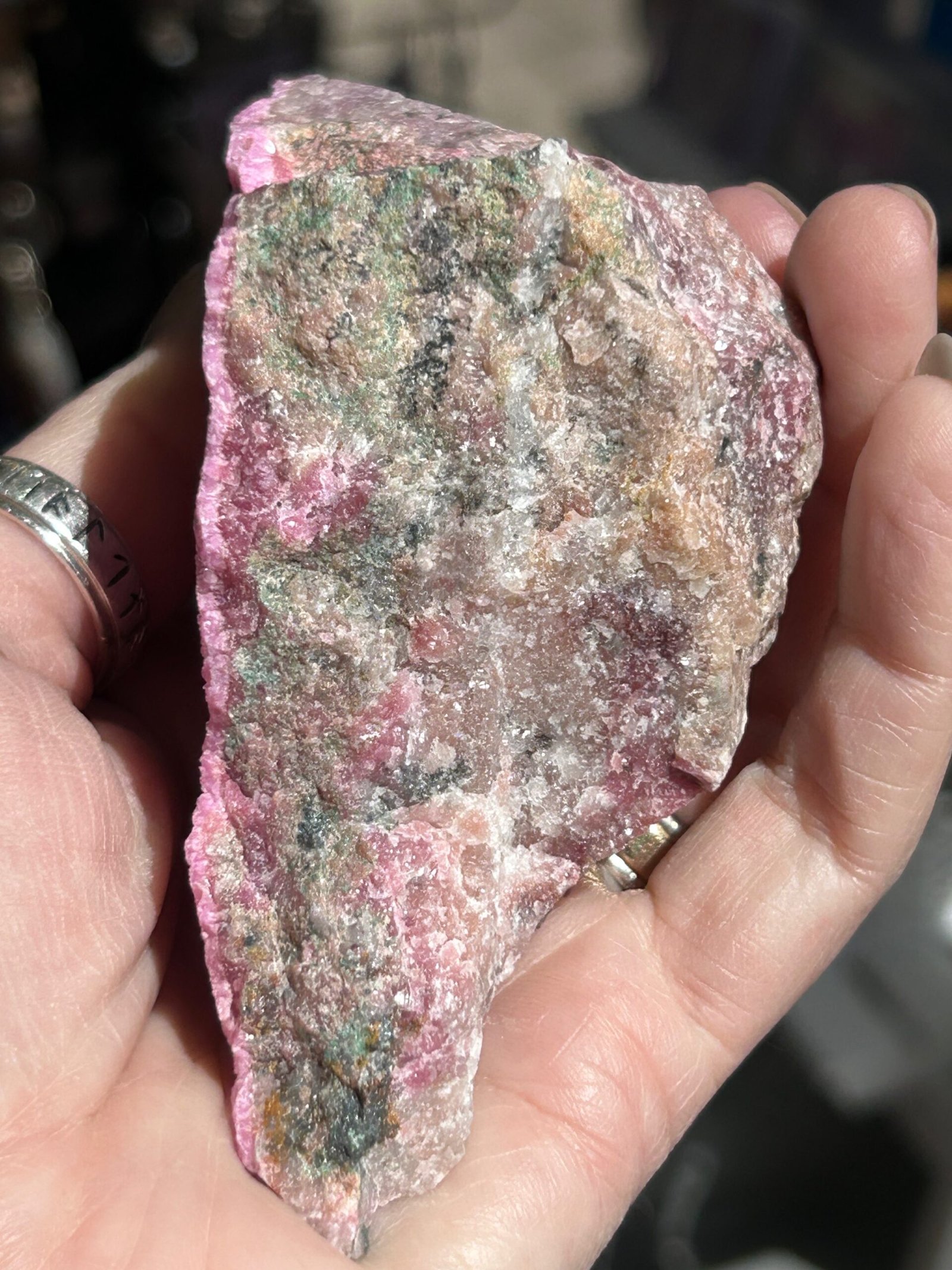 Cobalto Calctite Specimen - Image 5