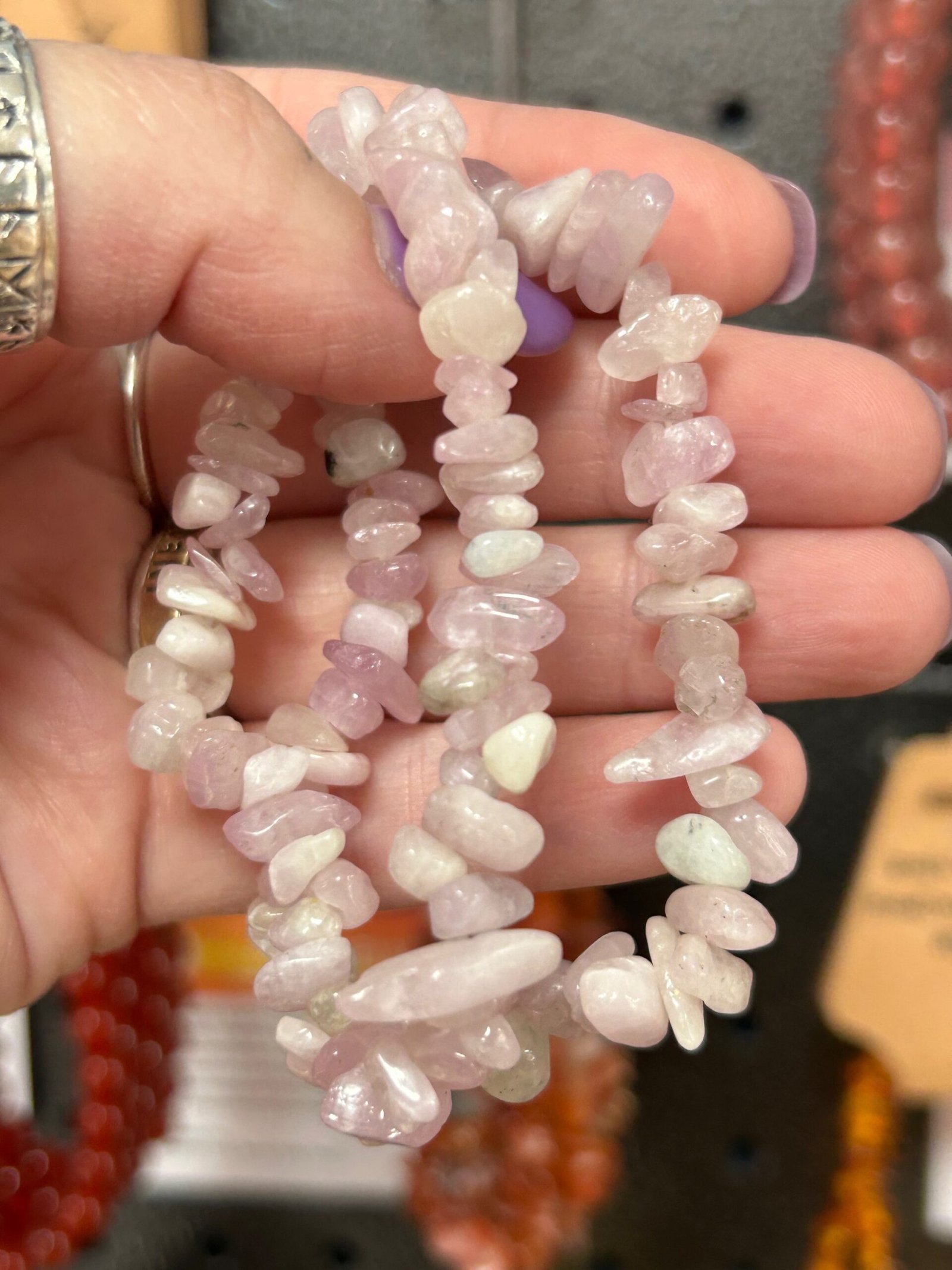 Kunzite Chipstone Bracelet - Image 2