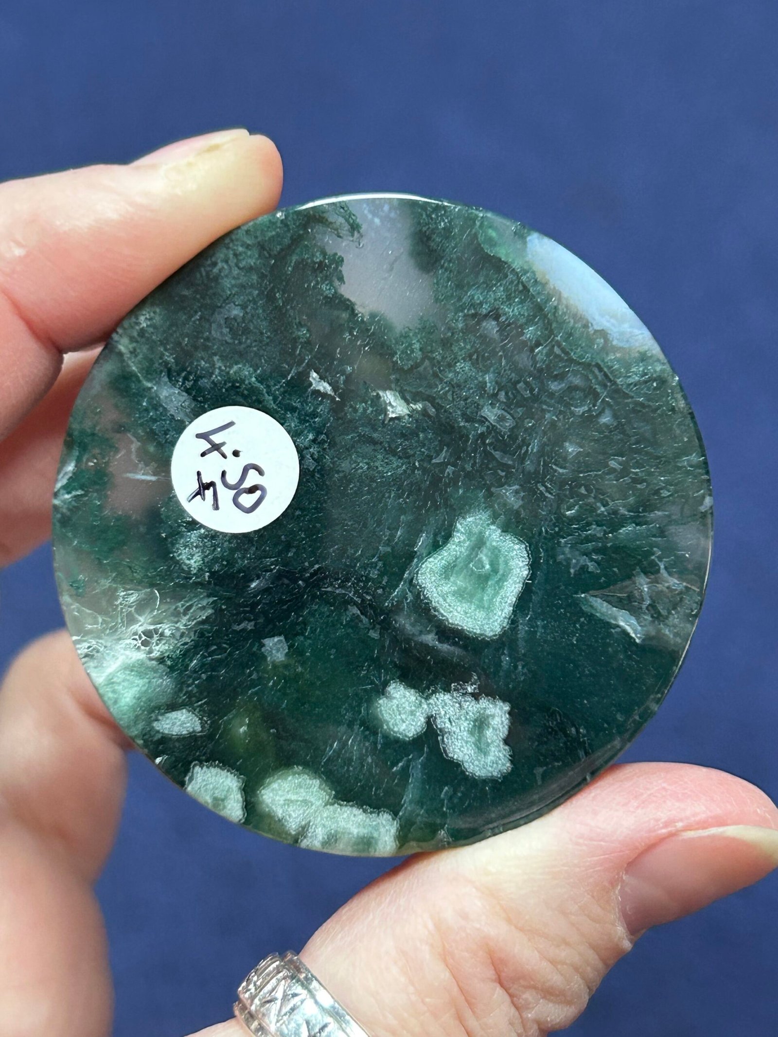 Moss Agate Disc - Image 8