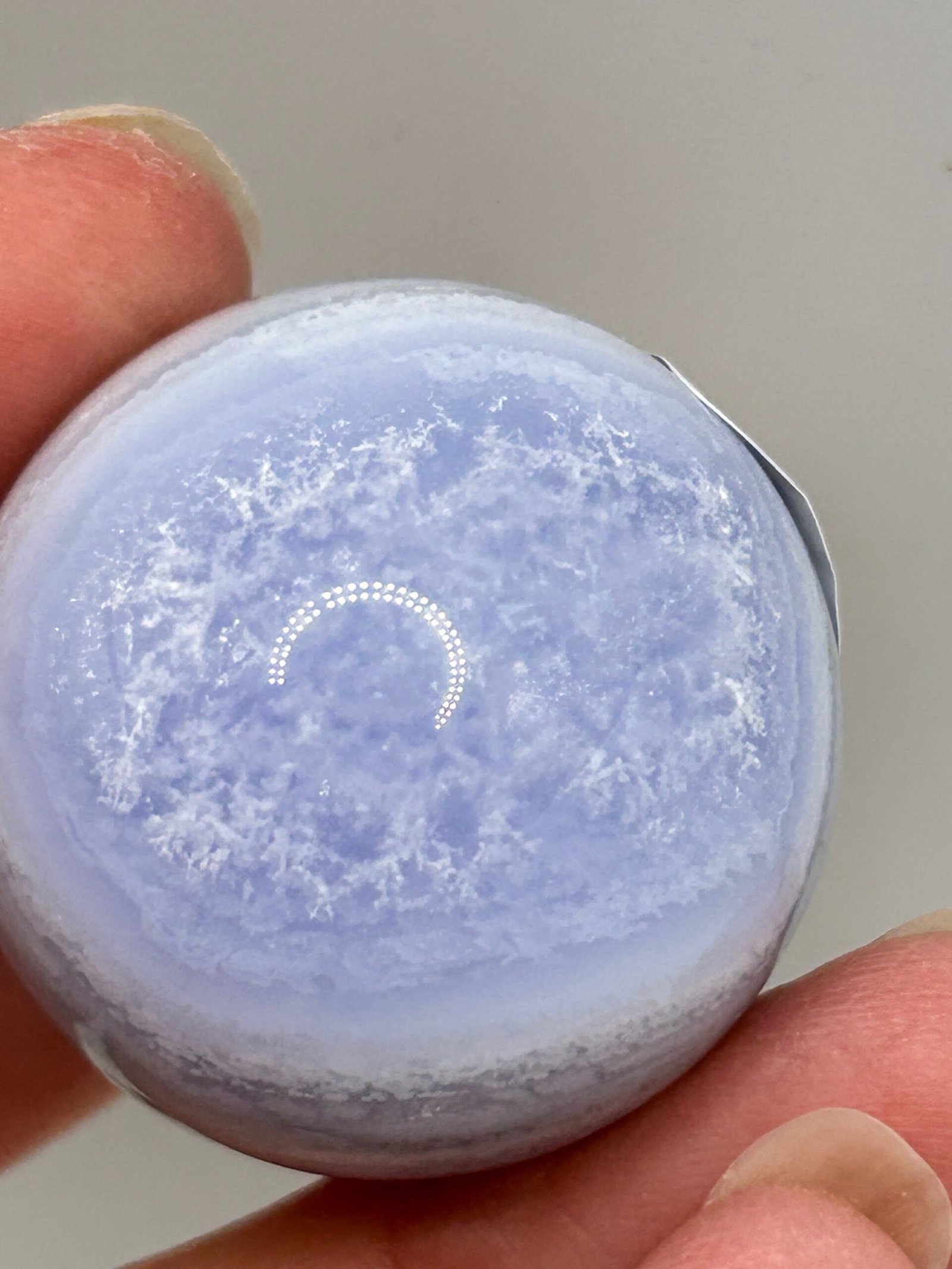 Blue Lace Agate Sphere - Image 5
