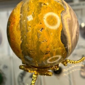 Bumblebee Jasper Sphere