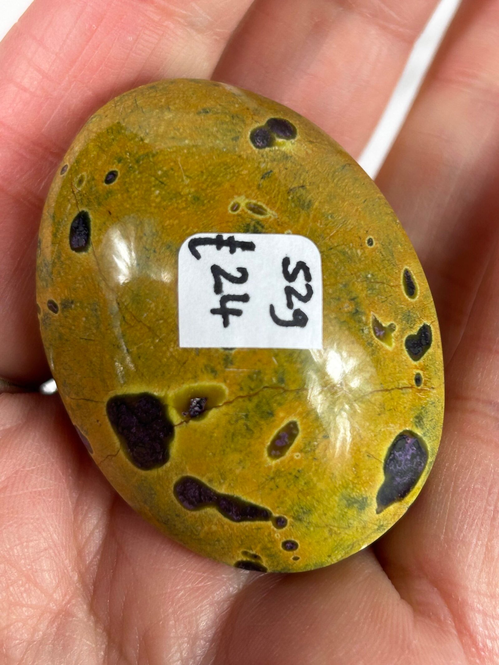 Atlantisite Palm Stone - Image 3