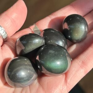 Rainbow Obsidian Tumbles
