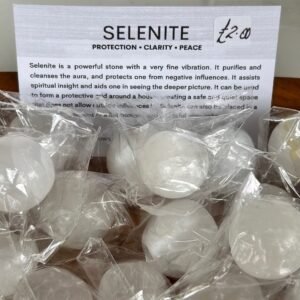 Satin Spar Selenite Tumble Stone