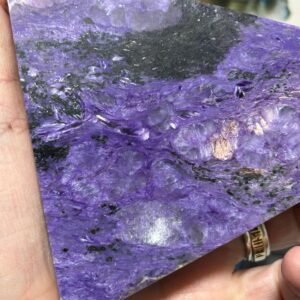 Charoite Slice