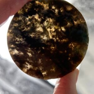 Moss Agate Disc