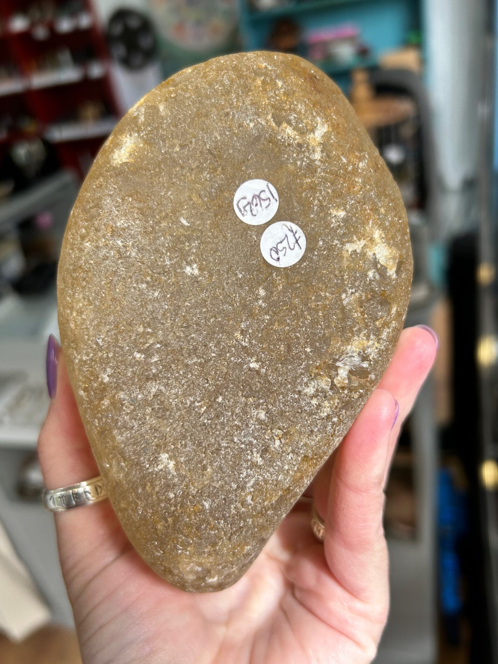 Hand Carved Clear Quartz Dragon - Image 5