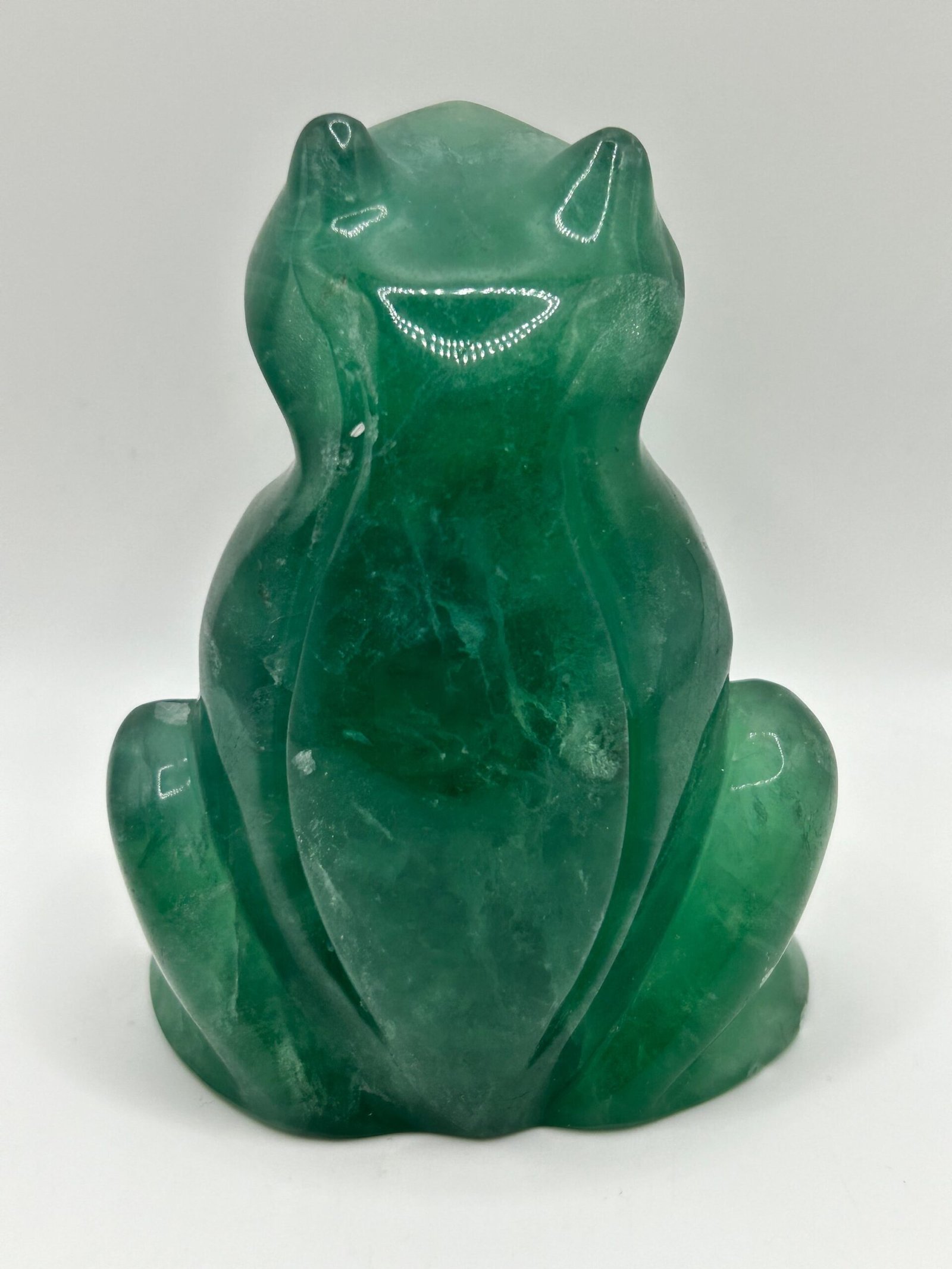 Green Fluorite Frog - Image 5