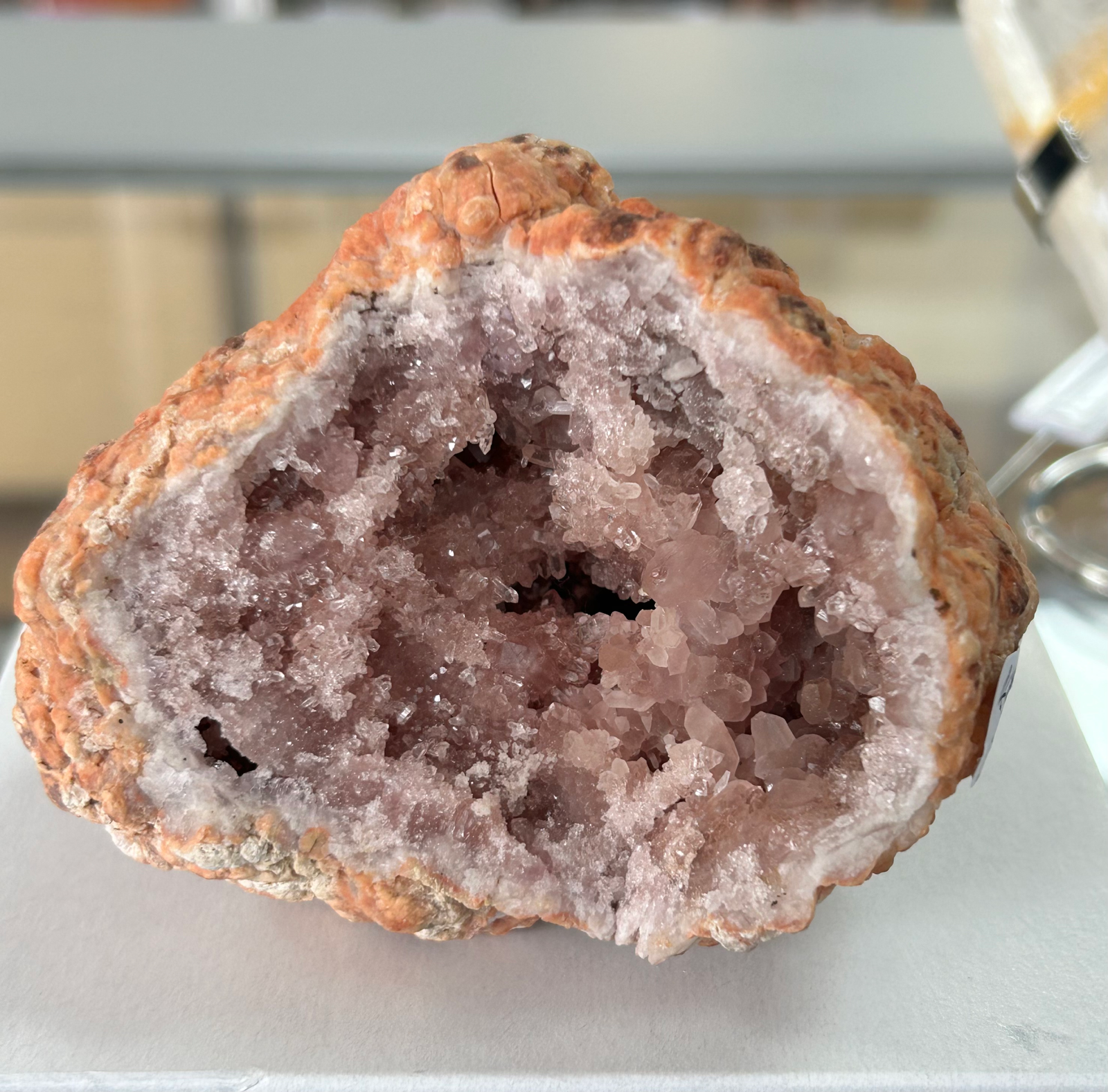 Pink Amethyst Geode