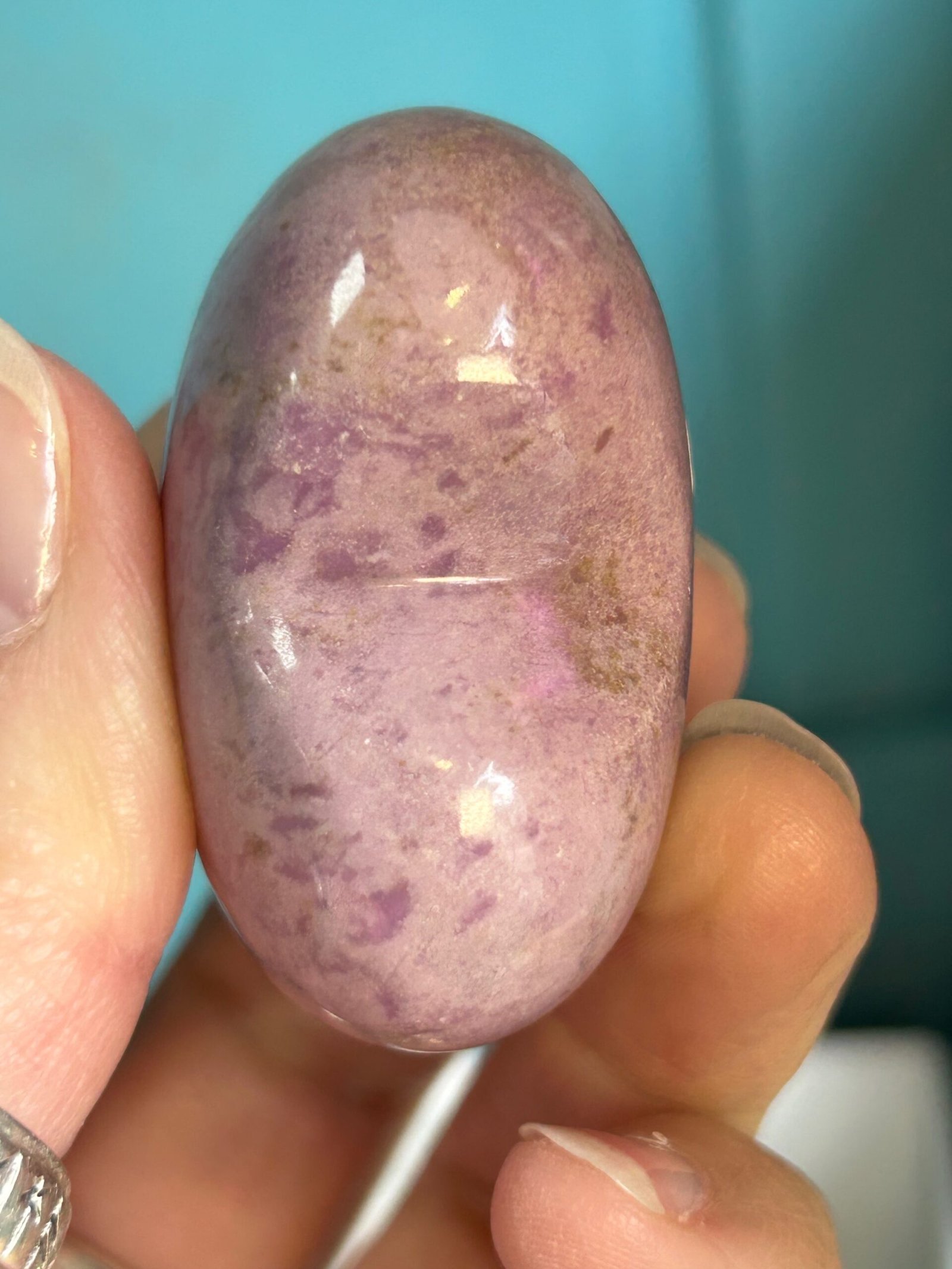 Phosphosiderite Puffy Heart - Image 3