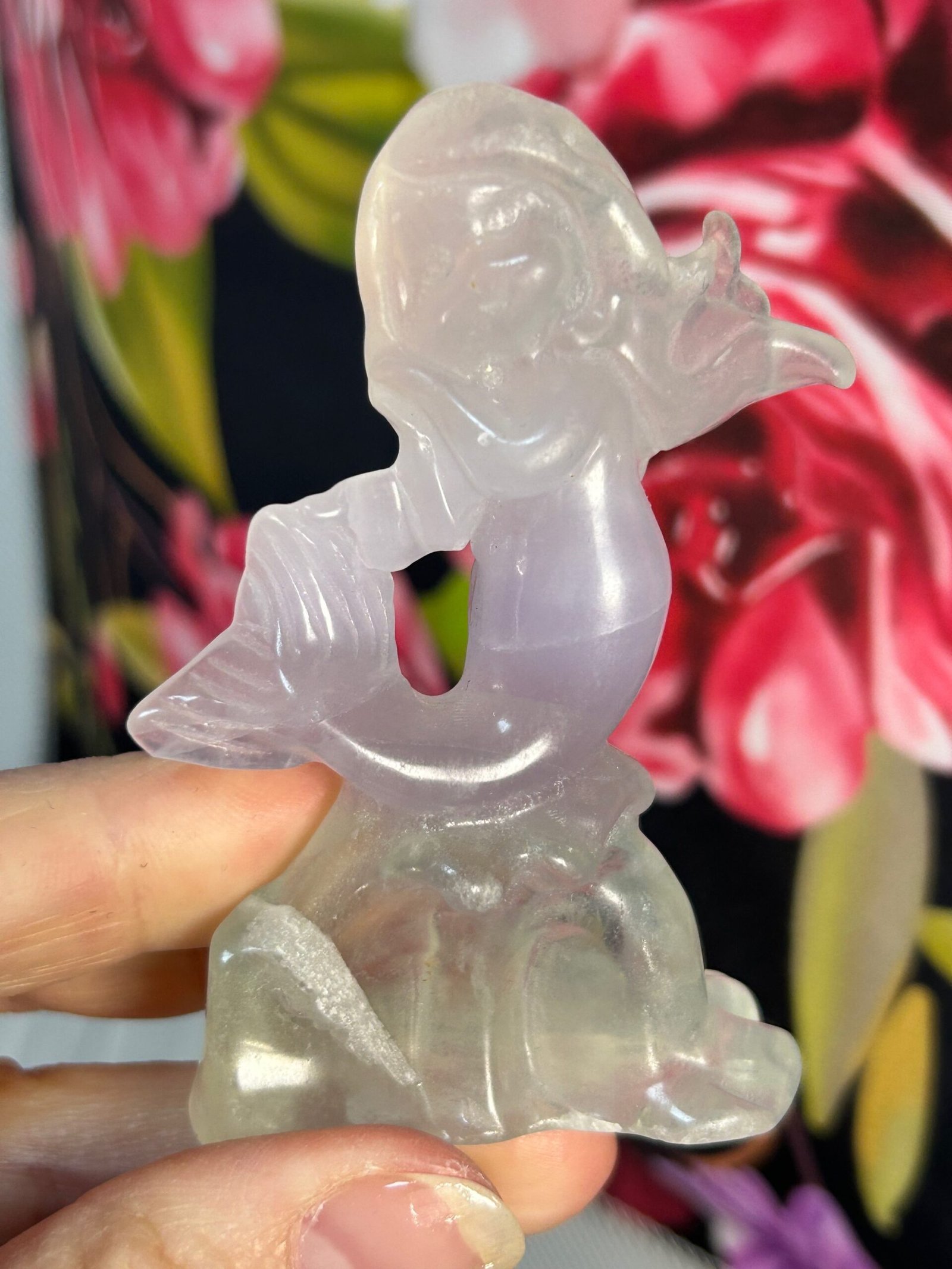 Lavender (Ytrtrium) Fluorite Mermaid