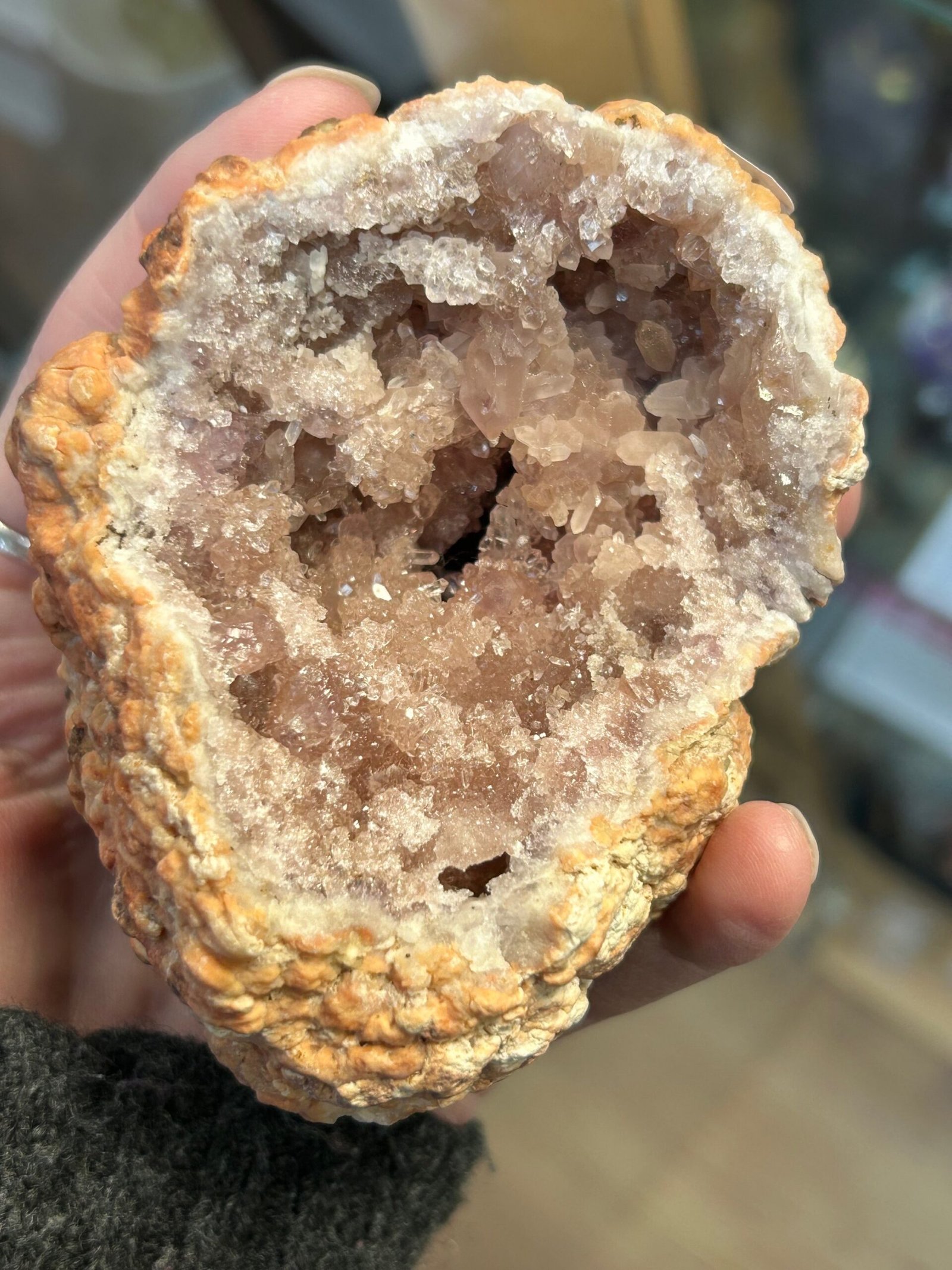 Pink Amethyst Geode - Image 11