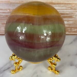Large Candy Fluorite Sphere