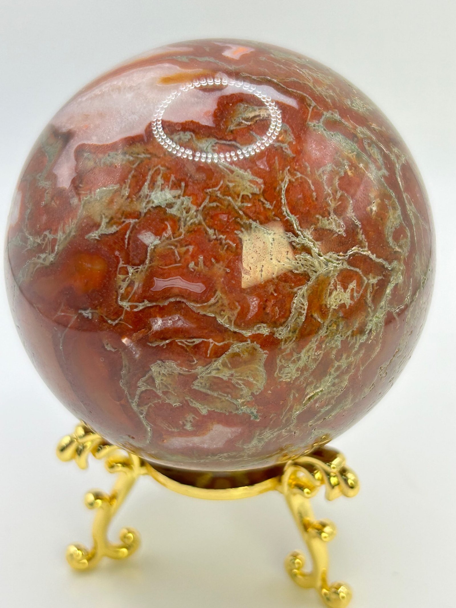 Moss Agate Sphere