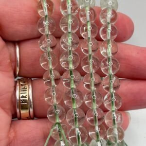 Prasiolite (Green Amethyst) Bead Bracelet