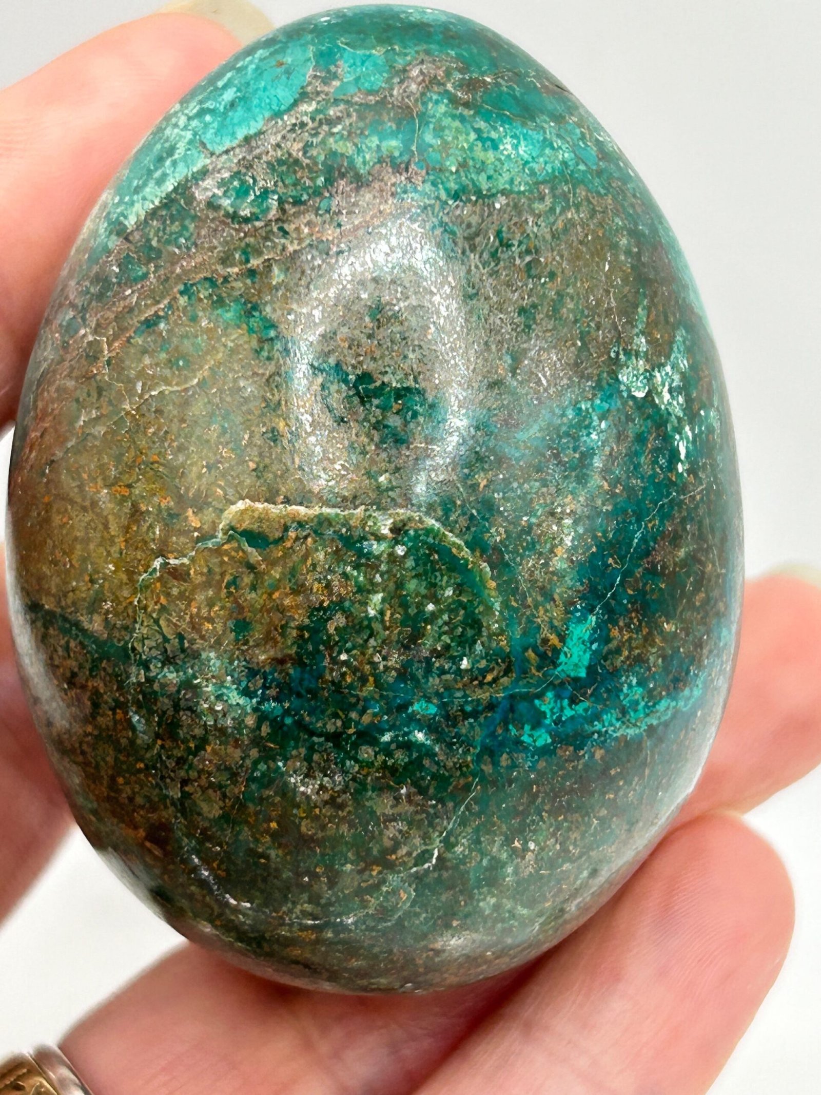 Chrysocolla Egg - Image 3