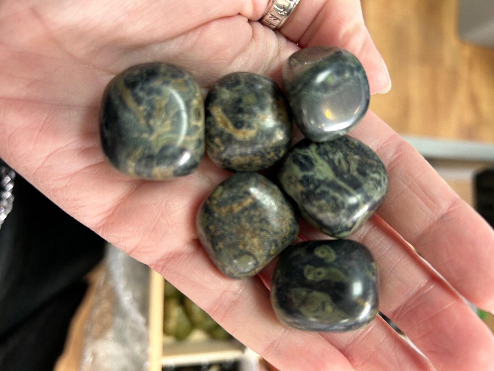 Kambaba Jasper Tumble Stone