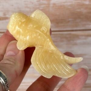 Crystal Goldfish Carving
