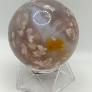 Flower Agate Sphere