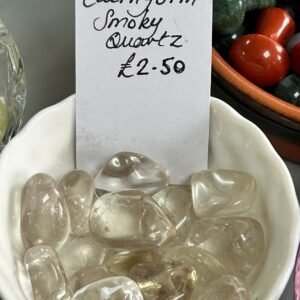Scottish Cairngorm Smoky Quartz Tumble Stone
