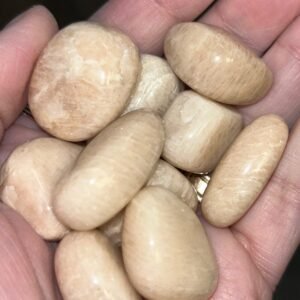 Peach Moonstone Tumble Stone