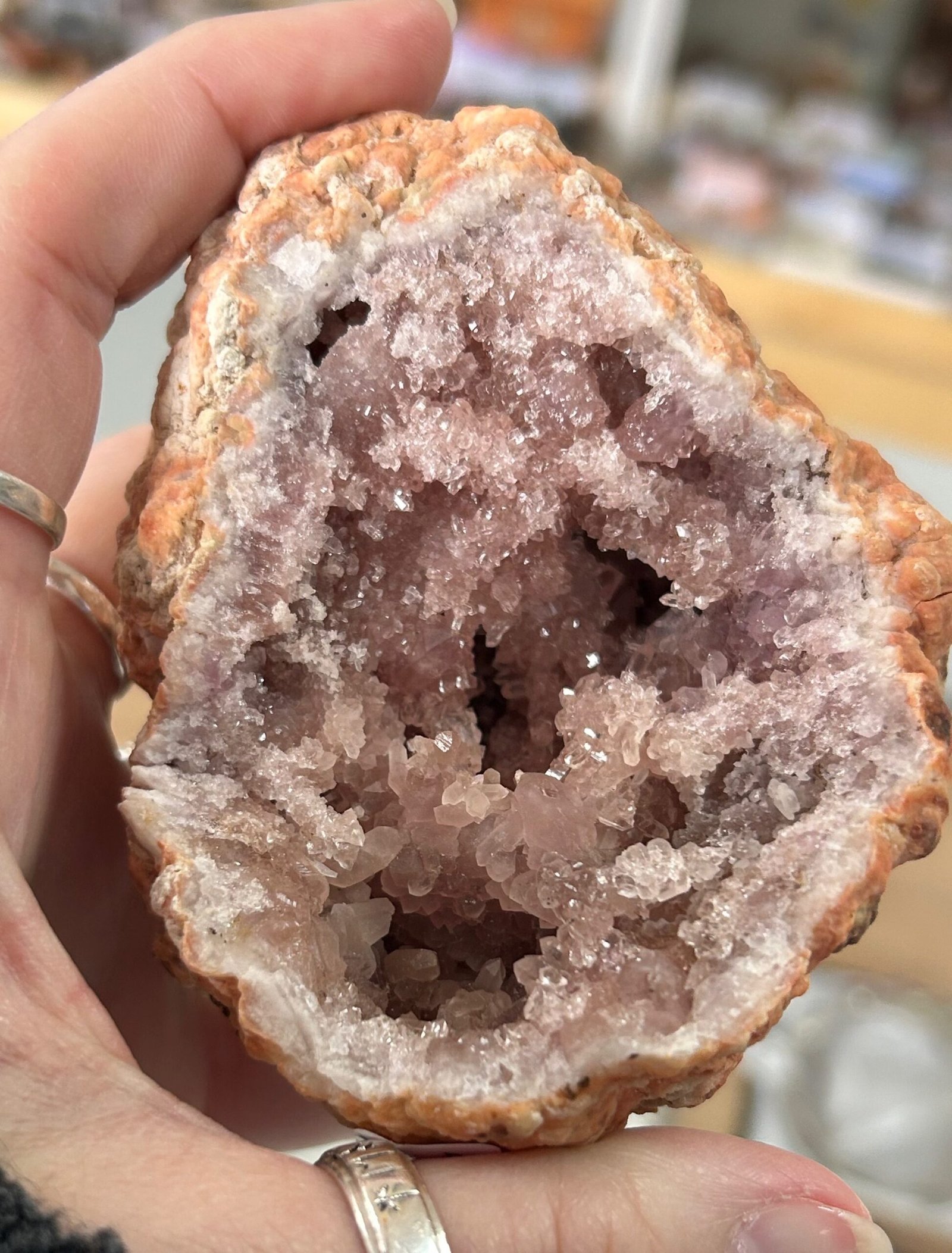 Pink Amethyst Geode - Image 8