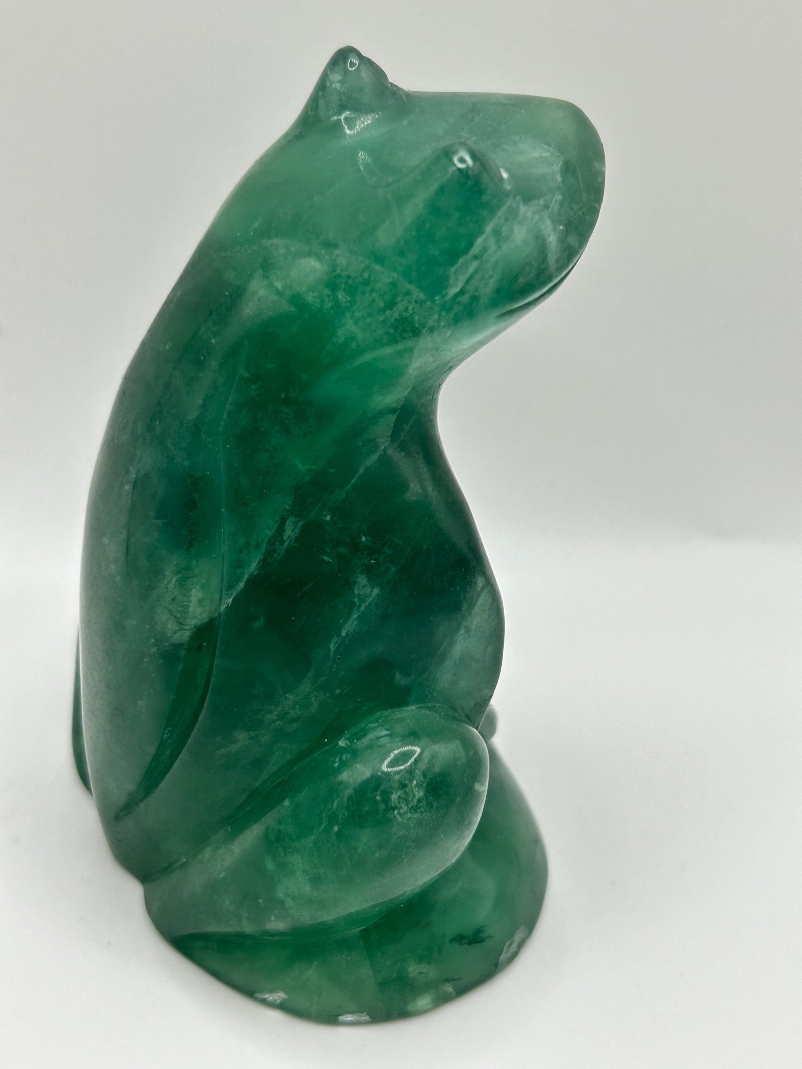 Green Fluorite Frog - Image 4