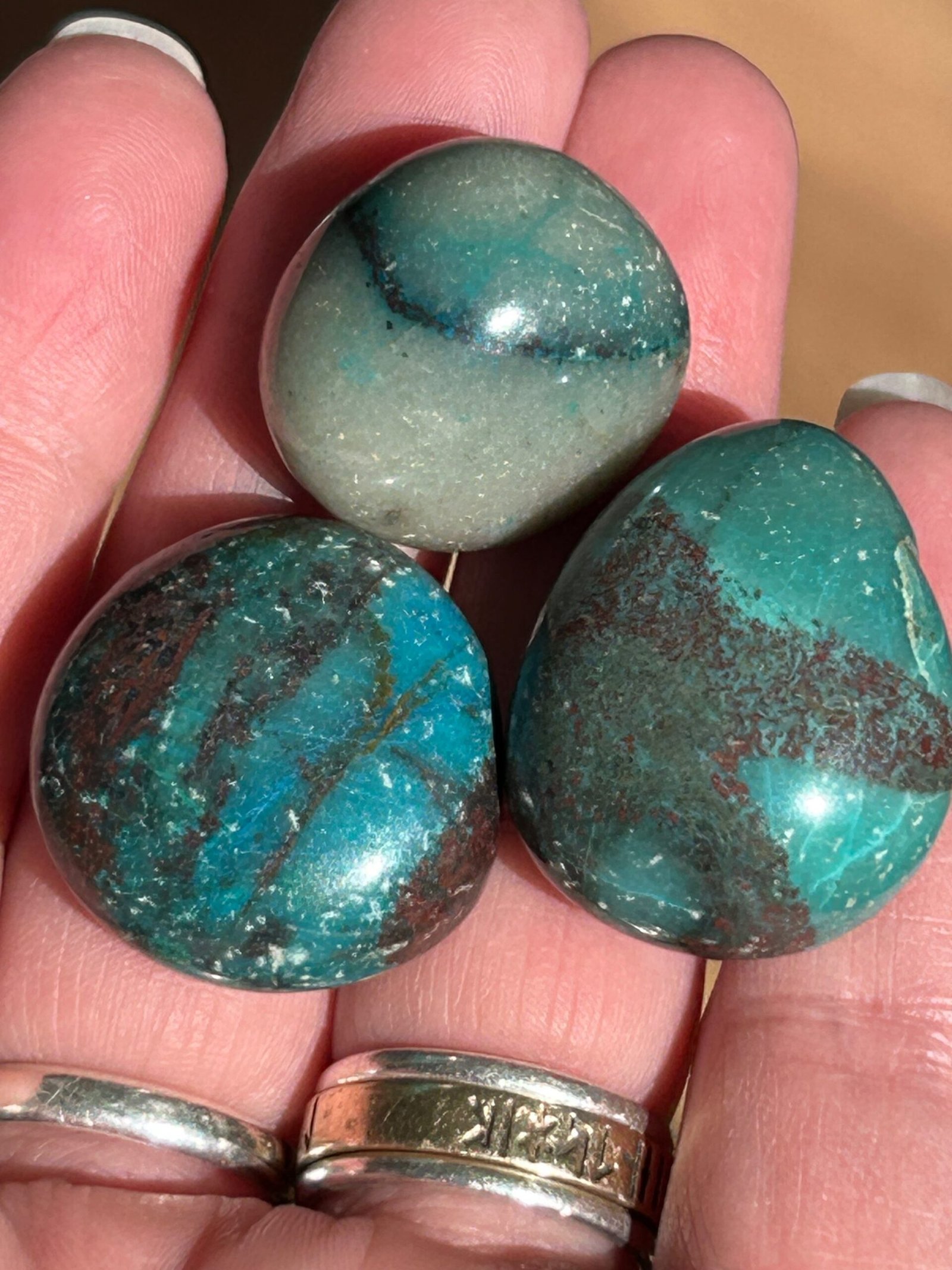 Chrysocolla Tumble Stone - Image 3