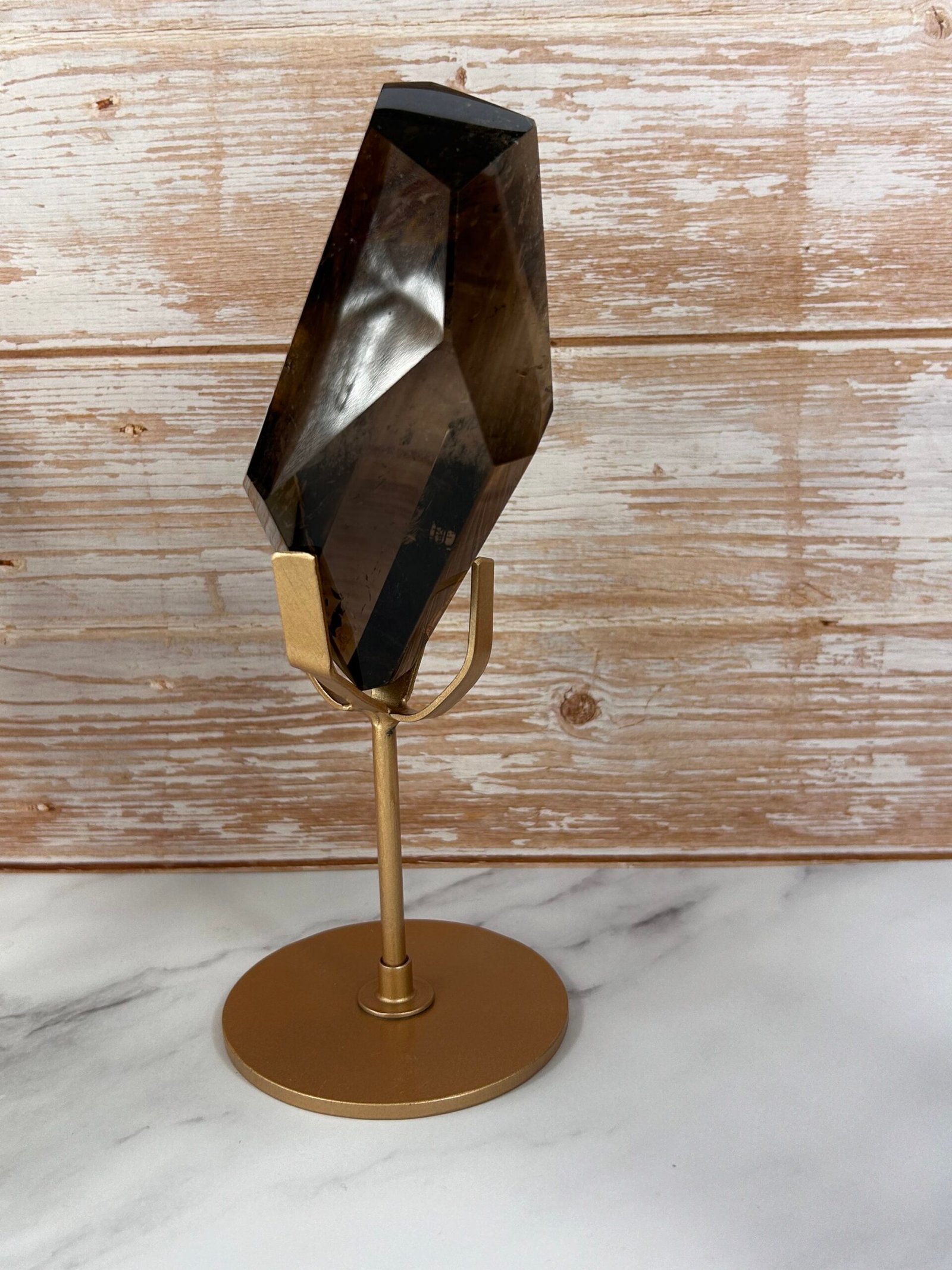 Smoky Quartz Freeform on Stand - Image 2