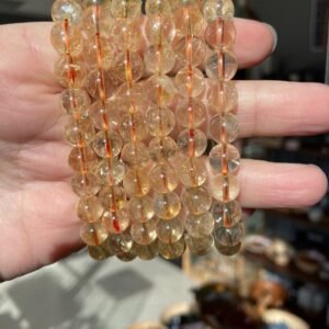 Citrine Bead Bracelet