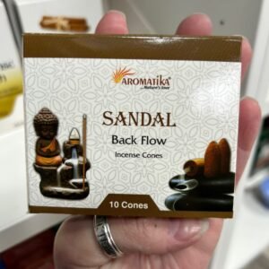 Sandal Back Flow Incense Cones