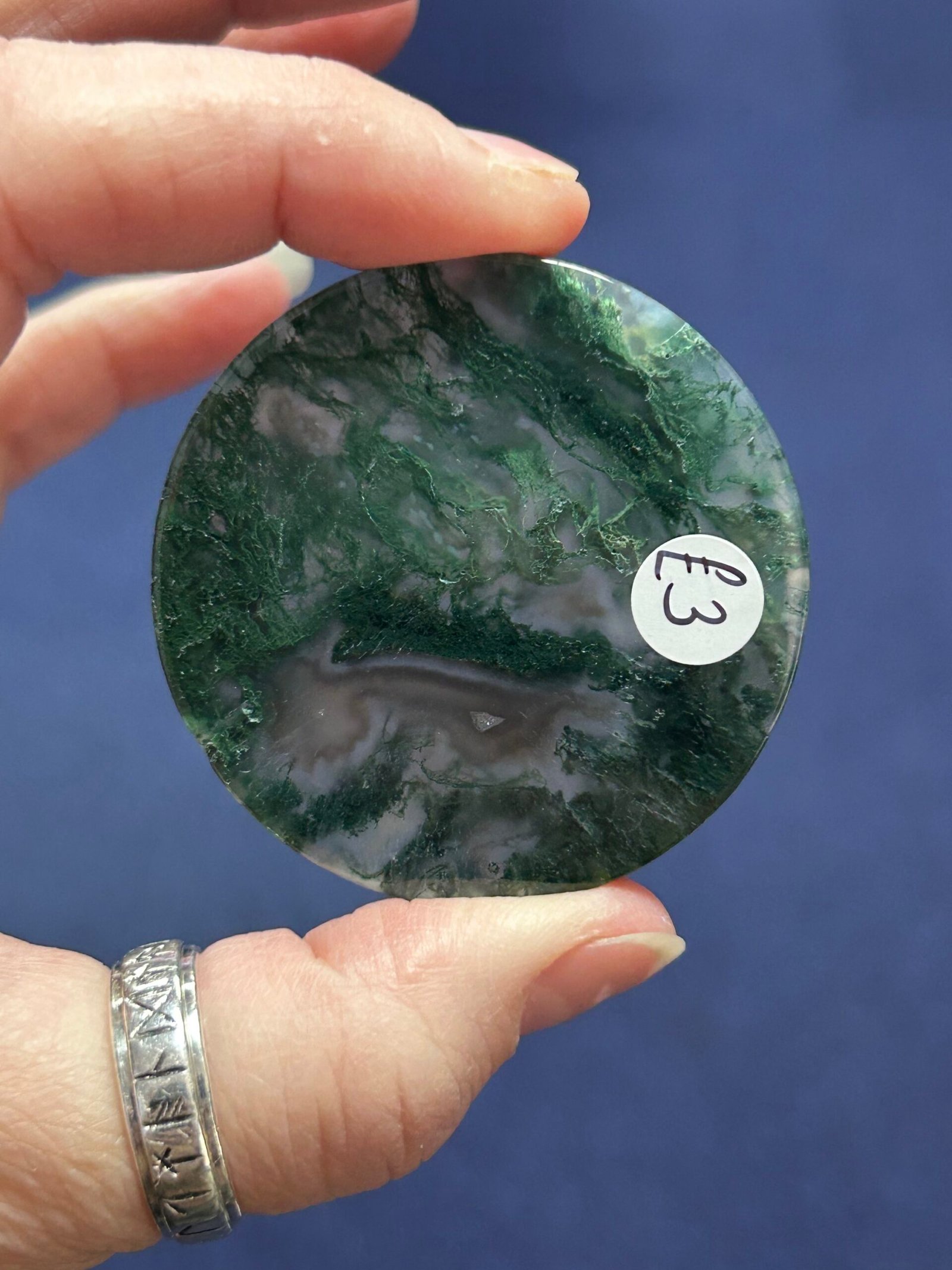 Moss Agate Disc - Image 6