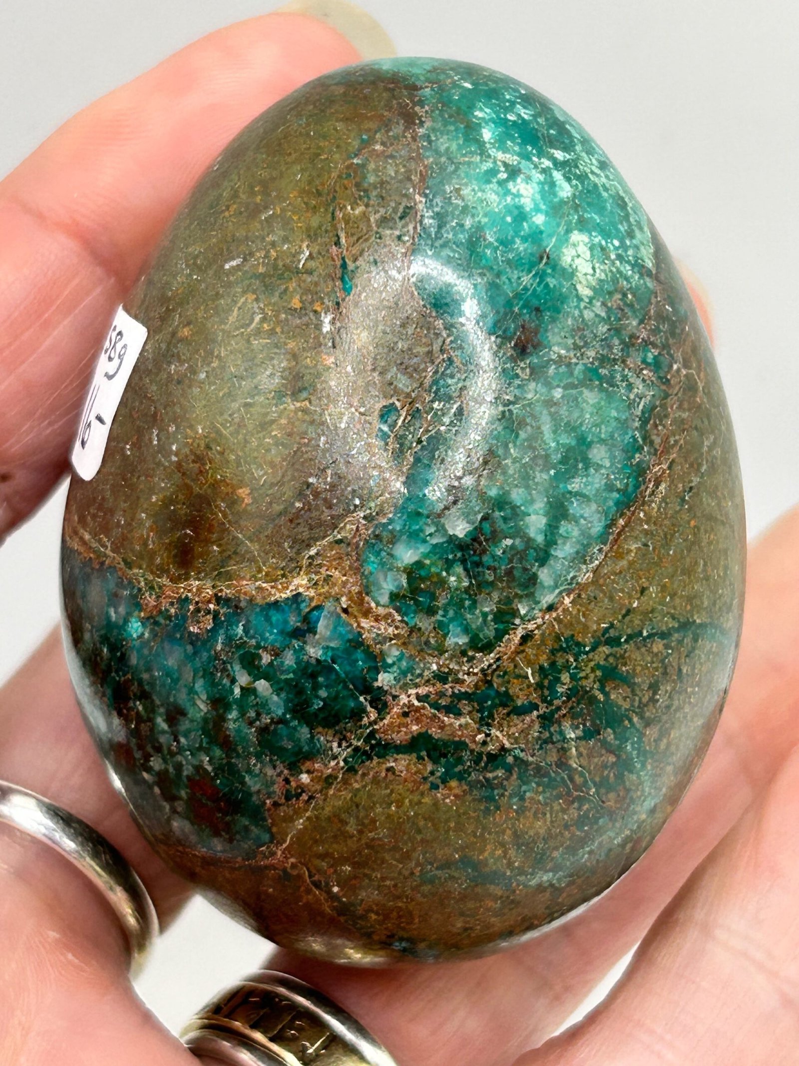 Chrysocolla Egg - Image 2