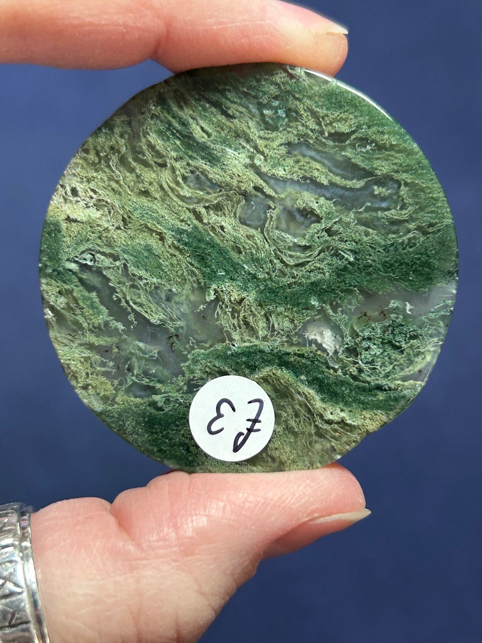 Moss Agate Disc - Image 8
